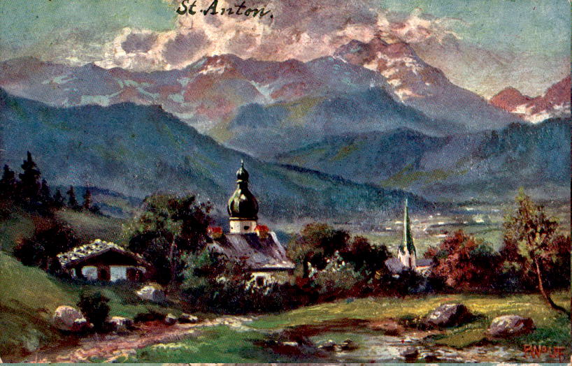 st. anton, bayrisches hochland