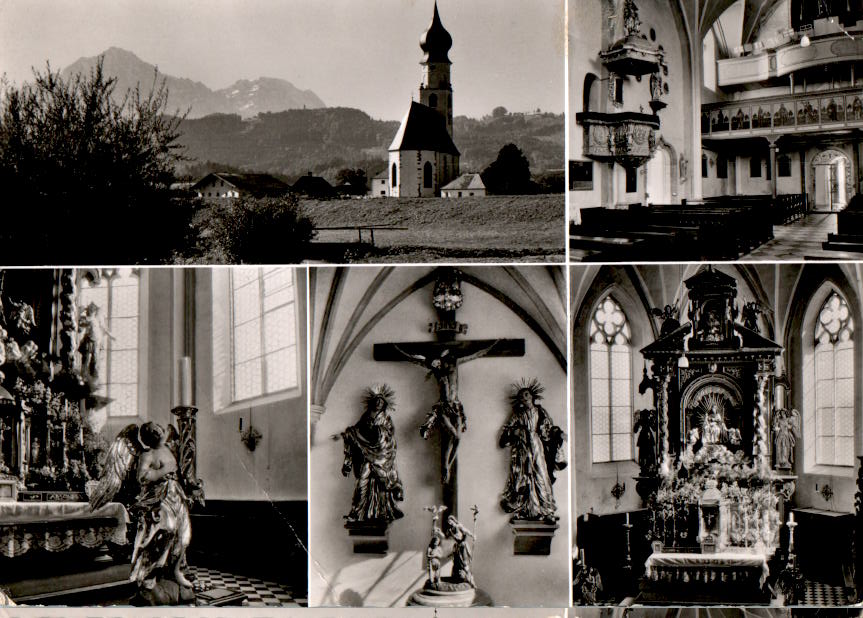 kuratie-kirche, feldkirchen, 1957