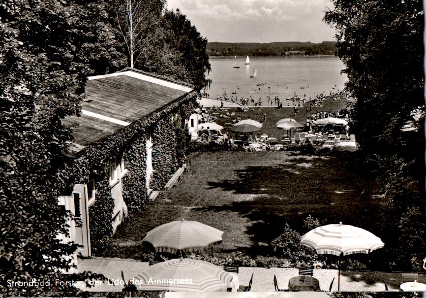 strandbad forster, unterschondorf, ammersee