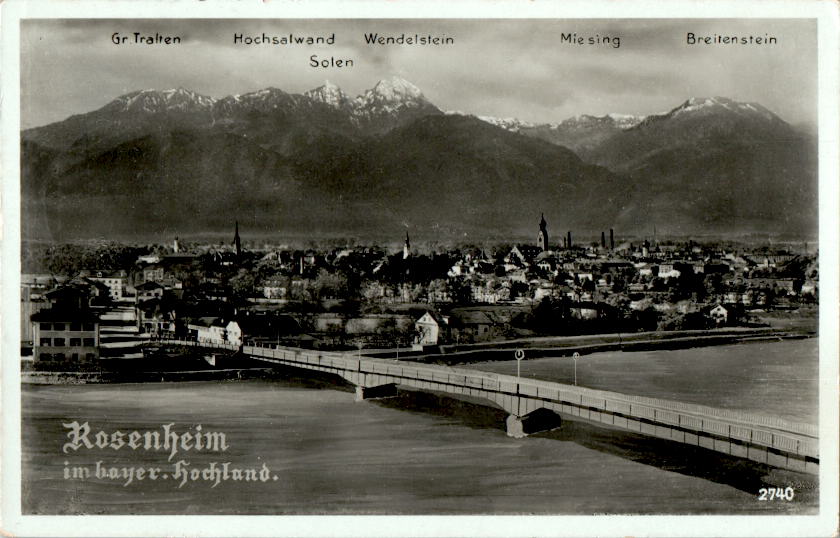 rosenheim im bayer. hochland, 1930