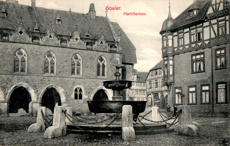 goslar, marktbecken