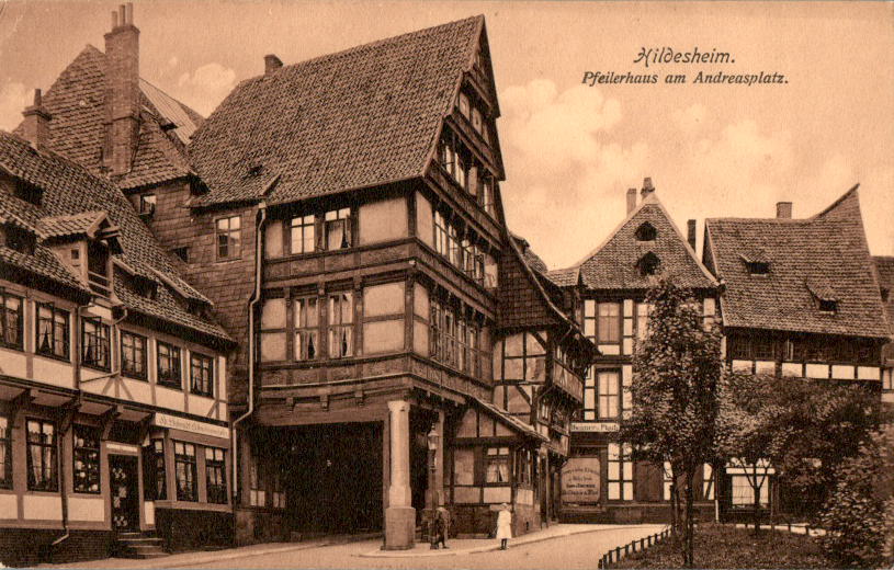 hildesheim, pfeilerhaus am andreasplatz