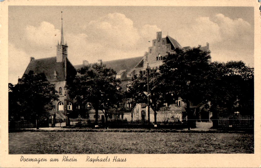 dormagen am rhein, raphaels haus