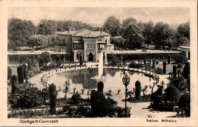 stuttgart-cannstatt, schloss wilhelma, 1916