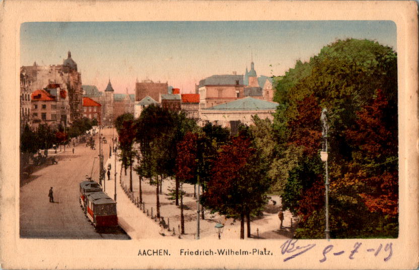 aachen, friedrich-wilhelm-platz 1919