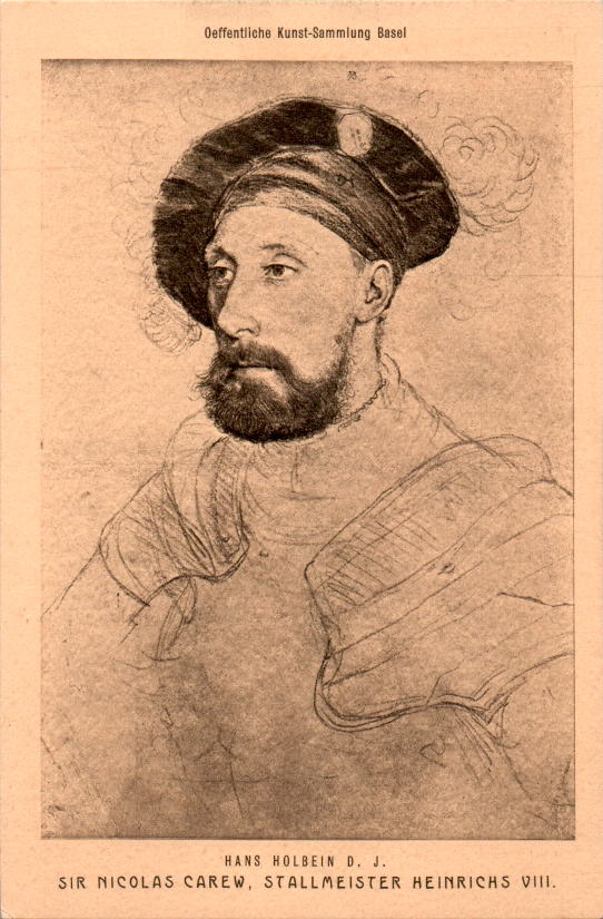 hans holbein, sir carew, basel