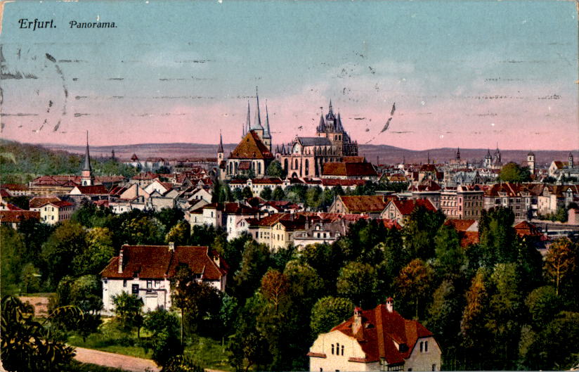 erfurt, panorama