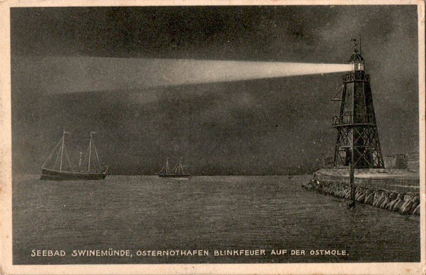 swinemünde, osternothafen, leuchtturm