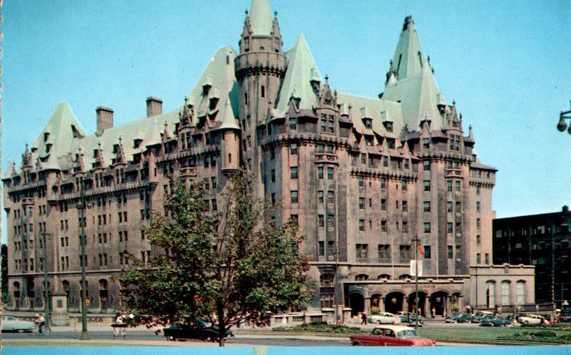 the chateau laurier hotel, ottawa, ontario