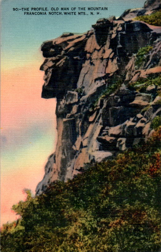 the old man of the mountain, cannon