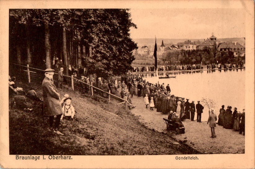 braunlage im oberharz, gondelteich