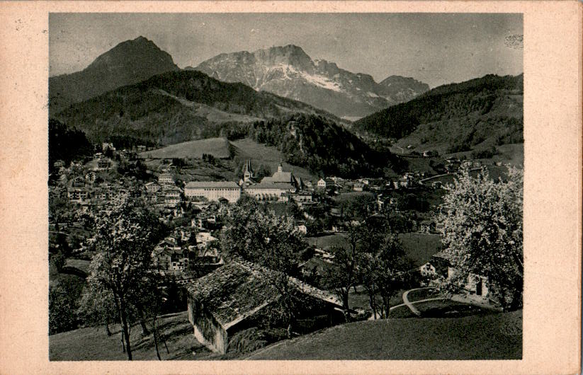 berchtesgaden mit dem untersberg