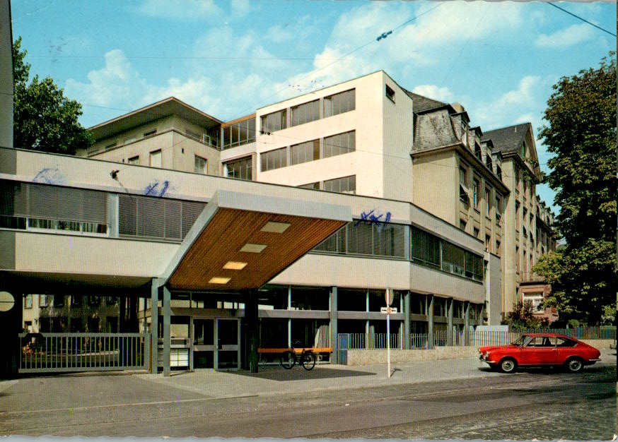 krankenhaus bethanien, frankfurt am main, 1967