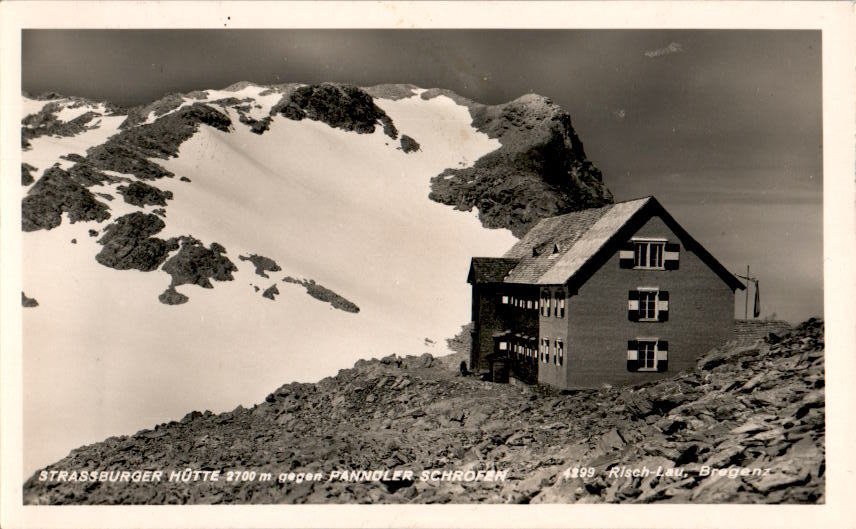 strassburger hütte gegen pannüler schrofen, oberzalim hütte,