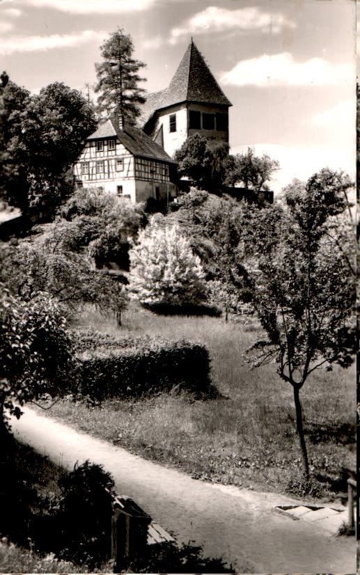 murrhardt, walterichs kirche, 1960