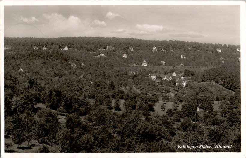 vaihingen-filder, himmel, 1939