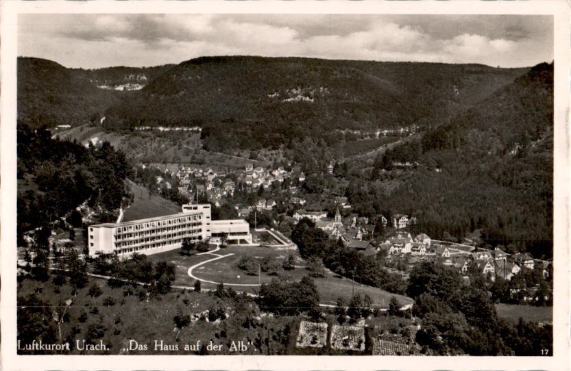 luftkurort urach, "das haus auf der alb", 1940