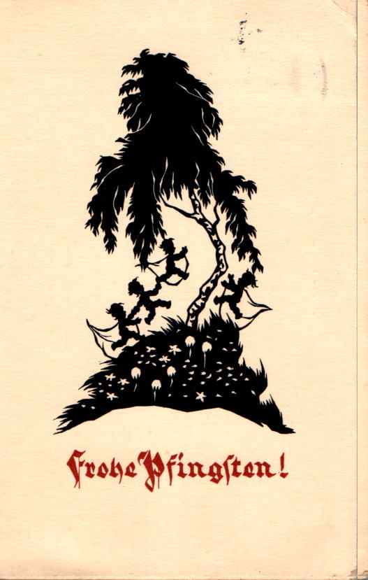 frohe pfingsten, deutsches reich