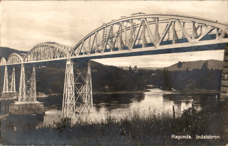 ragunda, indalsbron, 1925