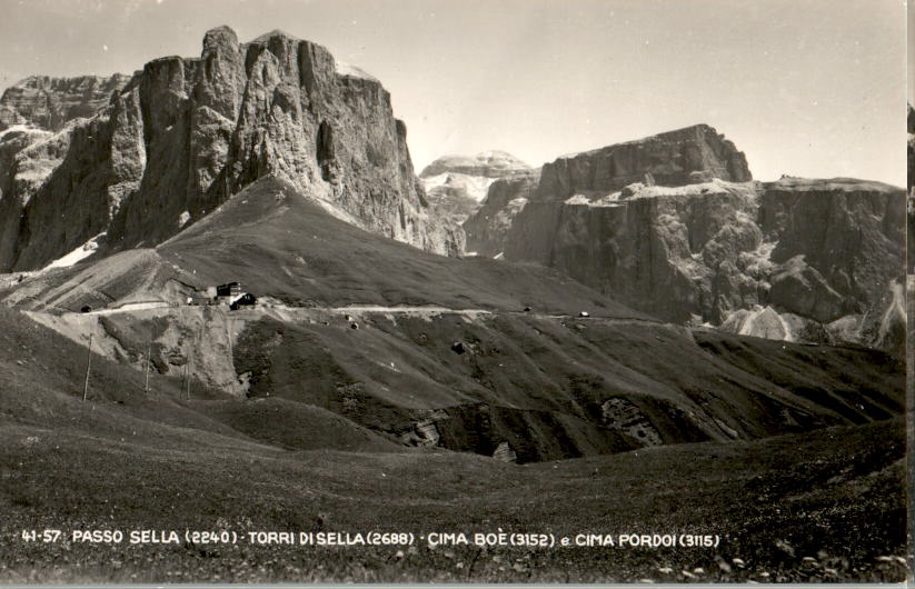 passo sella, torri di sella