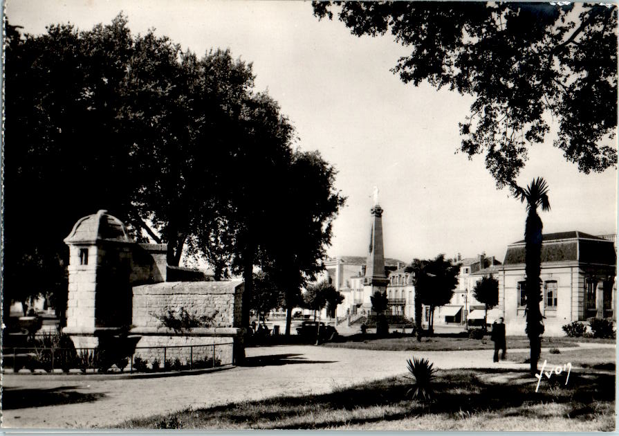 rochefort, jardins de la poterne, cours roy bris