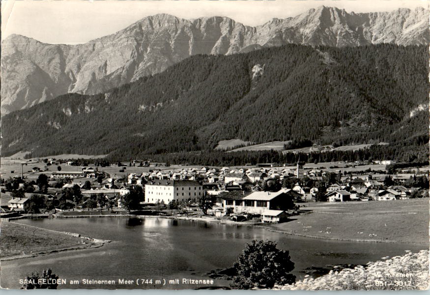 saalfelden am steinernen meer, mit ritzensee