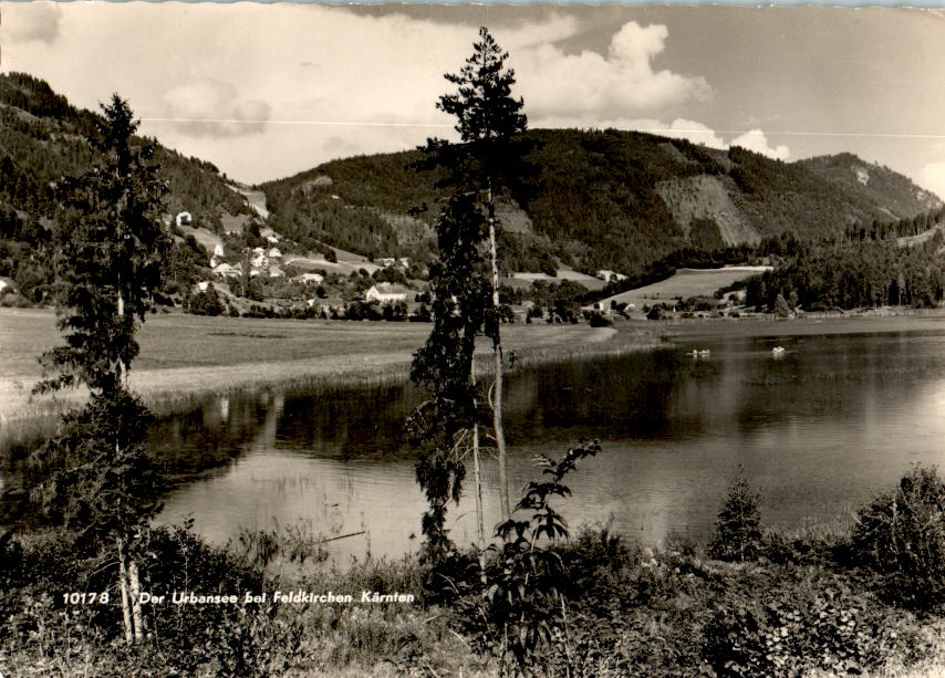 der urbansee bei feldkirchen