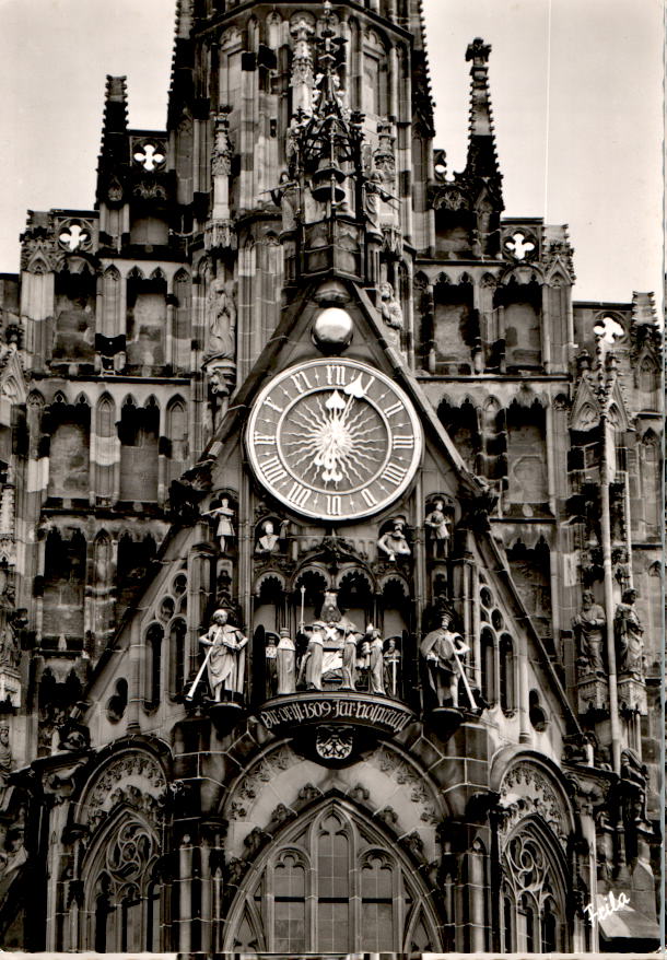 nürnberg, männleinlaufen an der frauenkirche