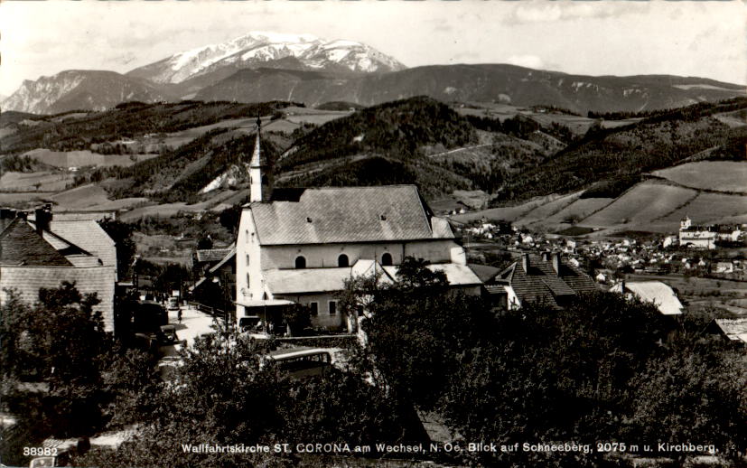 st. corona am wechsel, schneeberg u. kirchberg