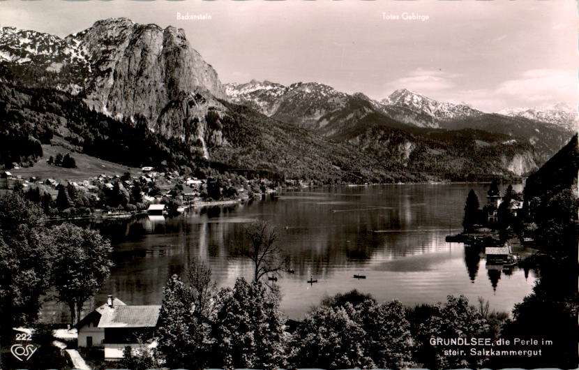 grundlsee, salzkammergut