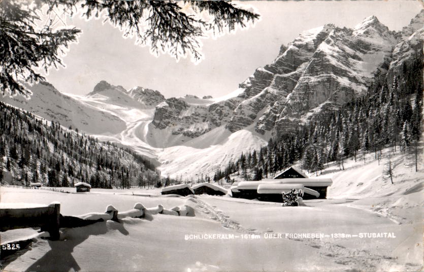 schlickeralm, stubaital