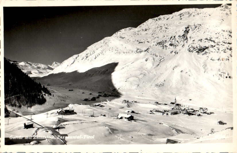 galtür mit zeinisjoch, paznauntal tirol