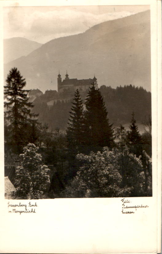 frauenberg, stmk., im morgenlicht