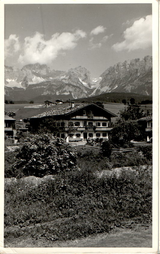 haus sattler, going, tirol