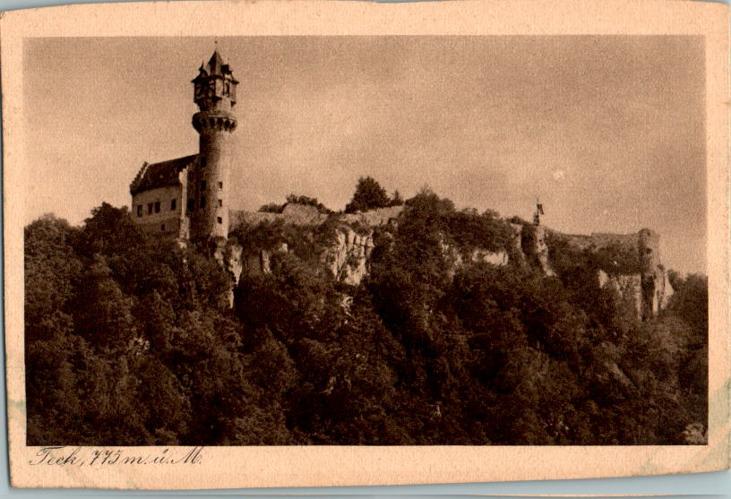 ruine teck, 775 m