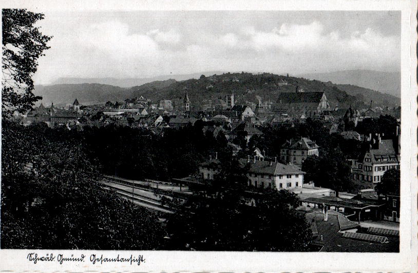 schwäbisch gmünd, gesamtansicht