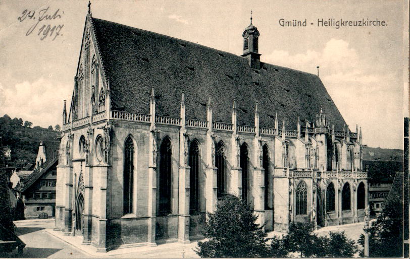 gmünd, heiligkreuzkirche, 1917