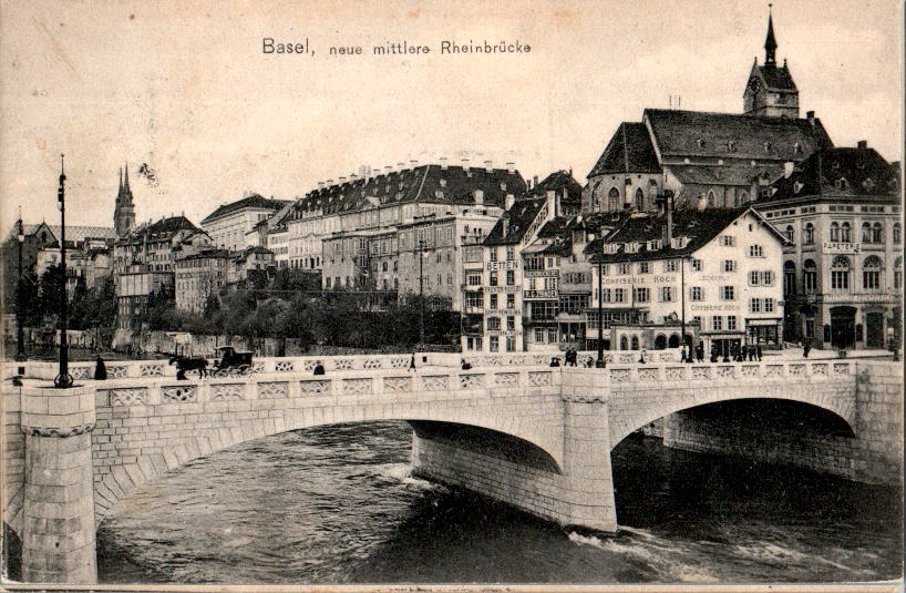 basel, neue mittlere rheinbrücke