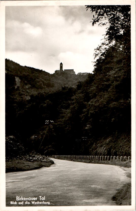 birkenauer tal, blick auf die wachenburg