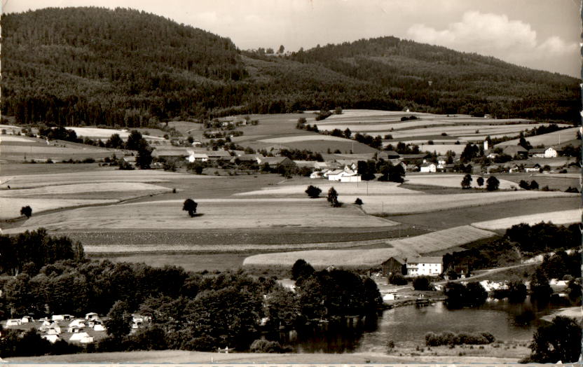 pirka mit campingplatz höllensteinsee, bayer. wald