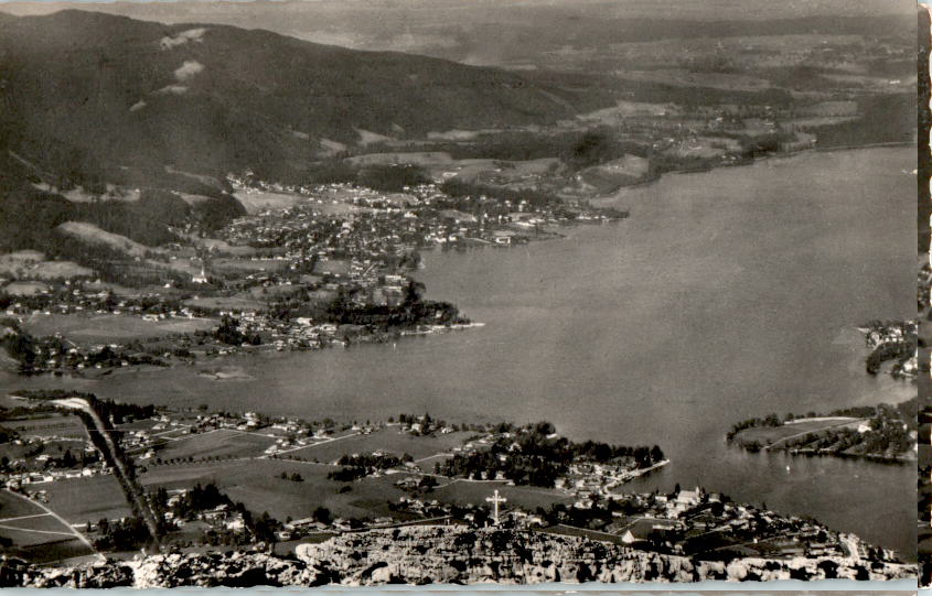 bad wiessee, blick vom wallberghaus