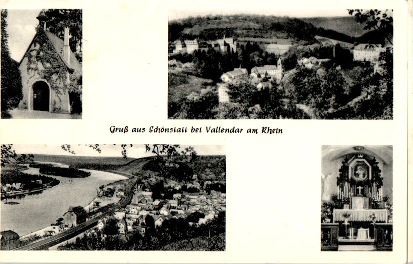 gruß aus schönstatt bei vallendar am rhein