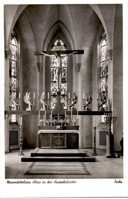 neuendettelsau, altar in der anstaltskirche