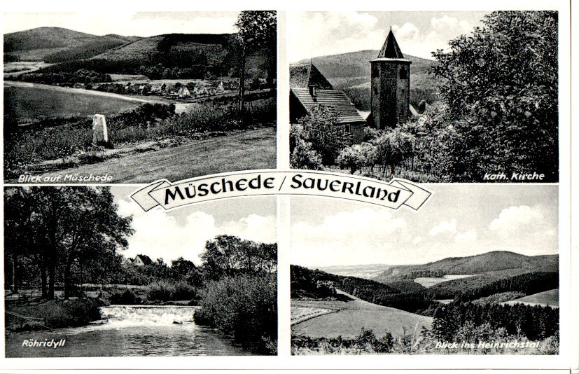 müschede, sauerland, röhridyll