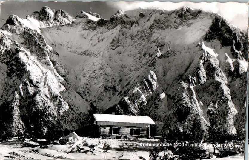 korbinianhütte am kranzberg, karwendel