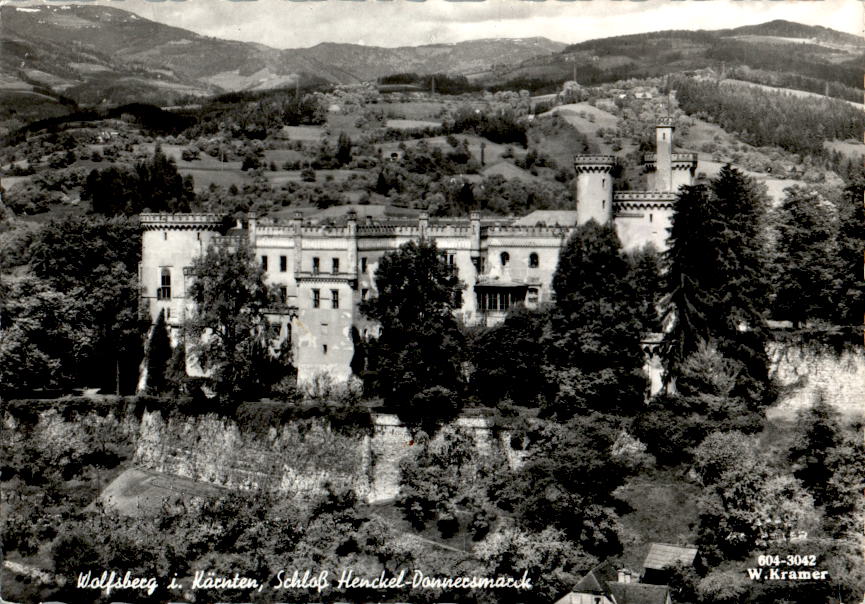 wolfsberg, kärnten, schloß henckel-donnersmarck