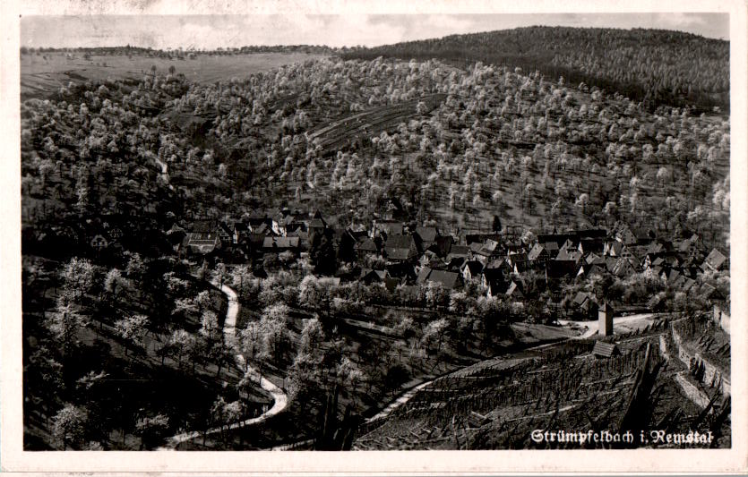 strümpfelbach im remstal, 1950