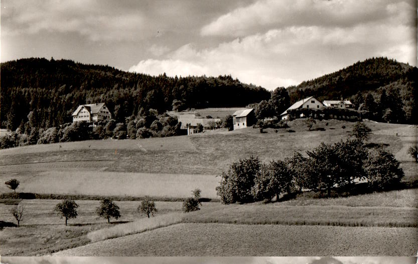 schweigmatt über schopfheim im wiesental, 1959