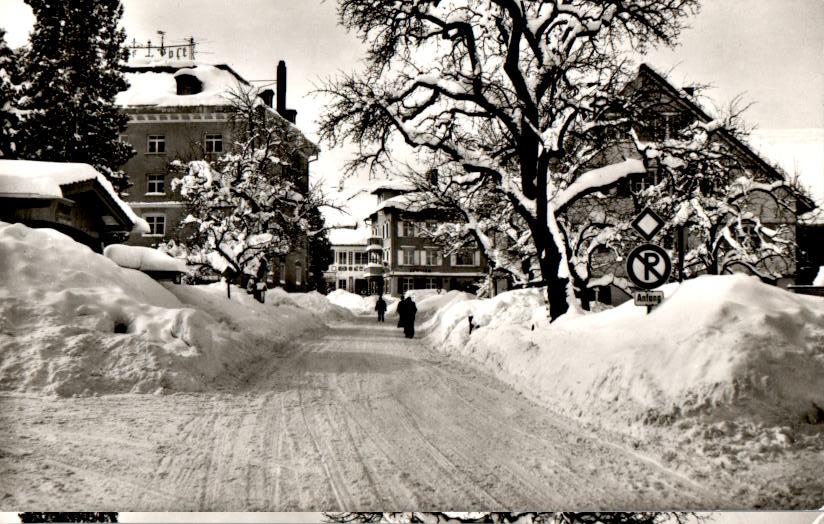 scheidegg/allgäu , ortsstraße