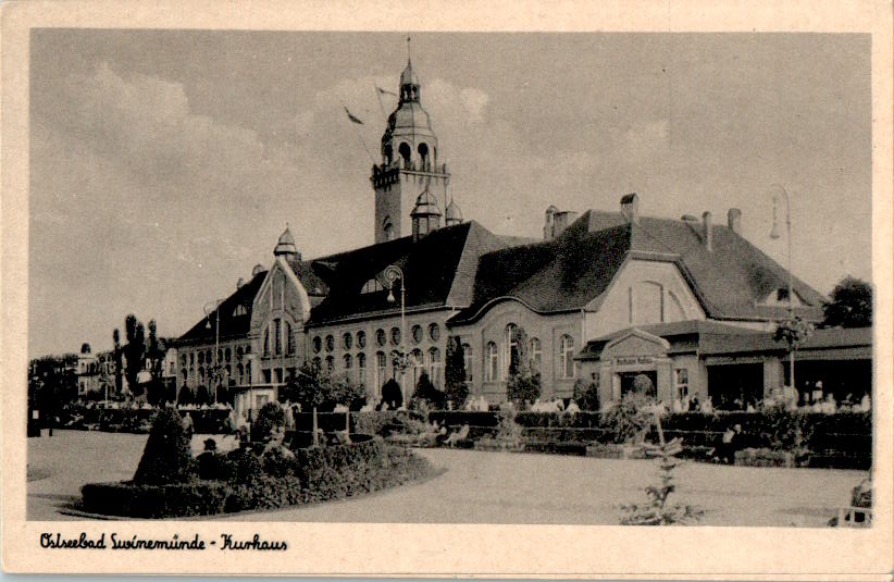 swinemünde - kurhaus, 1959, heimattreffen der swinemünder